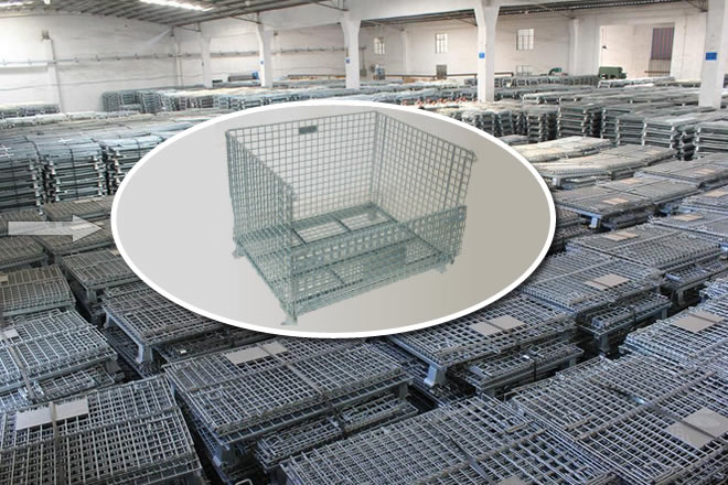industrial wire cage zinc plate steel galvanized