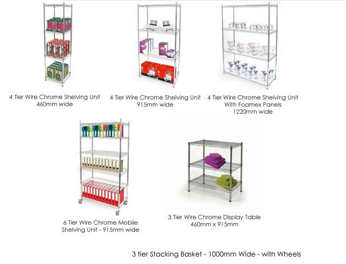 Basket Shelf Units