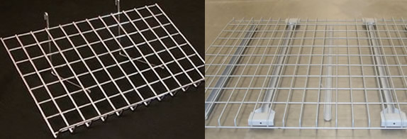 grid wire shelving